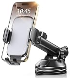 CIRYCASE Handyhalterung Auto Saugnapf, 360° Drehung Handy Halterung Auto, Überlegene Saugleistung & Stabilität auf Holprigen Straßen, Langarm Handyhalter Auto KFZ Phone Holder Car für 4-7' Smartphone