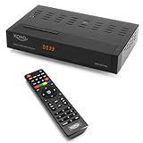 XORO HRM 7670 TWIN - FullHD HEVC DVB-T/T2/C Combo Receiver, USB 2.0 Mediaplayer, PVR Ready, Timeshift, 2 Empfangsteile, 5V für aktive Antennen zuschaltbar