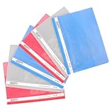 6 Stück Blatt Aktenordner aus Papier im A4-Format Beschützer Produkt Heimbüro über office organizer büro organizer bettwäsche Abdeckung Schutz verschleißfester Notenordner Plastik TEMPNAP