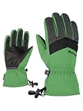 Ziener Kinder Lett Ski-Handschuhe/Wintersport | wasserdicht, atmungsaktiv, Pale Green, 3
