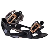 2024 Hyperlite System Lowback Chassis Wakeboard Bindings - Black 9/12 UK