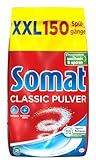 Somat Classic Pulver, Spülmaschinenreiniger, Großpackung, 2,4 Kg, für die tägliche Reinigung mit brillantem Glanz