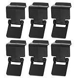 BAZEITFLOW 6 Stück Abs Terrarium Schlossclips für Reptilien Amphibien terrarien Langlebige Aquarium Deckel Verriegelung Sicherer Schildkröten Landschildkröten Freigehege Verschluss