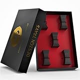 JP Design 5er Set Premium Essstäbchen-Ablagen, Fiberglas, Spülmaschinenfest, Sushi Zubehör inklusive schwarzer Geschenk-Box