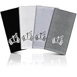 Pickmesh Pastoren-Handtücher, christliches Geschenk für Damen und Herren, religiöse Baumwolle, Badezimmer-Geschirrtücher, 24 x 50 cm, Kreuz-Stickerei, Küchendekoration für Pastor, Muttertag