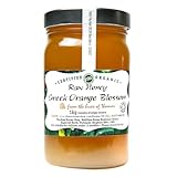 Thomas 'Rohhonig griechischer Orangenblütenhonig, 1 kg, rein, nicht pasteurisiert, Single Origin The Raw Honey Shop
