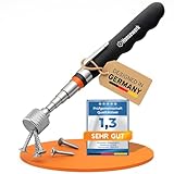 Hansewerk® original Stabmagnet Magnetstab Teleskopmagnet ausziehbar Magnetheber pick-up 80 cm teleskop stab stark magnet magnetstange stift werkzeug (1)