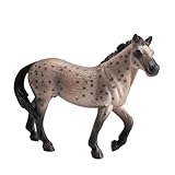 CLISPEED Realistisches Pferde Ornament aus Kunststoff Detailgetreues Wildtier Modell Dekoratives für Platzsparende Figur für Hausdekor und