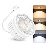 SSC-LUXon LumiFLEX LED Leuchtmittel 4W Modul Licht - Reflektor Lampe Spot mit drei wechselbaren Lichtfarben warmweiß neutralweiß kaltweiß