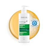 VICHY Anti-Schuppen-Shampoo, Für normales bis fettiges Haar, Juckreiz-mildernd und hydratisierend, Mit Salicylsäure, Selendisulfid und Vitamin E, Dercos Advanced Action Anti-Schuppen, 390 ml