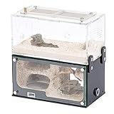 DESONIX Acryl-Ameisenfarm, Ameisen-Terrarium, Ameisenhaus, kann gespleißt Werden, Ameisennest, Nachahmung, Original, ökologischer Beton, Ameisenwerkstatt, Insektenvilla, Ameise