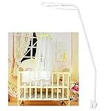 Moskitonetz-Ständerhalter, universelle Aufsteckhalterung Babybett Kinderbett Moskitonetz-Montagehalterung Rackständer