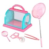 Liqzirtu Insektenkäfig – Insektenbeobachtungsbehälter für Kinder, Wurmset | Natürliches Entdeckungsspielzeug für Outdoor-Hausgartenreisen