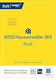 WISO Hausverwalter 365 Plus - Modernes Mieter-Management für bis zu 25 Wohnungen (aktuelle Version 2024) | PC Aktivierungscode per Email