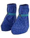 lovely lemon Regenfüßlinge für Babys & Kleinkinder, wasserdicht, gemustert, blau, One Size (bis Schuhgröße 22)