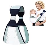 Babytrage Seitlich, Kindertrage, Tragetuch Baby Neugeboren, Toddler Carrier, Babytragetücher für Babys von 0 bis 48 Monaten, Kleinkinder bis 20kg, Hochwertige Materialien,Ergonomisches Design