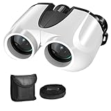 Roxvue 10x25 Fernglas, Wasserdichtes Kompaktfernglas mit Nachtsicht bei Schwachem Licht für Outdoor-Sportkonzerte und Vogelbeobachtung