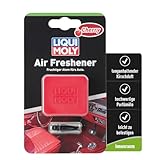 LIQUI MOLY Air Freshener Cherry, Art.-Nr. 21832 I 1x Auto Duft Innenraum zur Befestigung am Lüftungsgitter I Fruchtiger Lufterfrischer Auto mit hochwertigen Parfümölen & langanhaltendendem Kirsch-Duft