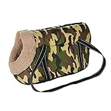 Katzentragetasche Chihuahua Mops Haustiertragetasche, bequeme, weiche Tasche für Welpen, Katzen, Hunde, Outdoor-Reisen, Haustierbedarf, Haustier-Tragetasche (Farbe: E, Größe: S)
