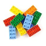 LEGO® DUPLO® 2x4 Bausteine bunt gemischt - 10 Stück - Bausteine für kreatives Bauen