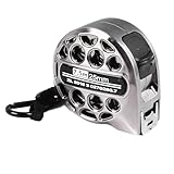 Fafeims Premium-Edelstahl-Maßband, Doppelseitige Skala, Hohles Design, Einziehbares Metrisches Lineal für Innendekoration, rost- und Verschleißfest (7.5M)