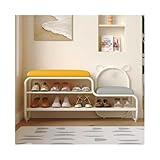 ruyi-1986 Schuhbank zum Wechseln der Schuhe, Kleiderbügel, Garderobe, Sitzbank für Schuhe, weich, integriert in den Eingang der Veranda