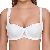 SUSA Balconett Dirndl BH Damen mit Bügel Wiesn-Zauber , Balconette BH , Bügel BH mit Soft Cups , Damen-BHs mit Jacquard Muster , Besonderes Dekolleté