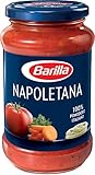 Barilla Pastasauce Napoletana – Italienische Sauce 1 Glas (1x400g)