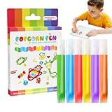 Generico Zeichenstifte | 6-Farben-3D-Blasen-Malstifte, waschbare lustige Kunstmaterialien für Kinder für Kinder