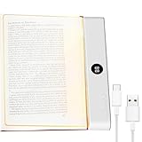 Flaches Buchlicht – klarer Beleuchtungsfokus, LED-Buchlampe, 3 Modi, langlebiges Nachtleselicht, blendfreie Komfortfunktion, Schlafzimmer, Lesen, Büro, Schlafsaal, College, Bibliothek, Arbeit, Camping