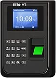 - SONDERANGEBOT - Rechnendes Terminal ET501MT für bis zu 100 Personen inkl. 5 Ausweise/Zeiterfassung-Terminal Fingerprint/KOSTENLOSER SUPPORT/Rückgabe 30 Tage / 3 Jahre Garantie