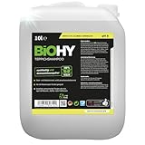BiOHY Teppichshampoo (10 Liter Kanister) | Teppichreiniger Konzentrat | ideal gegen hartnäckige Flecken | materialschonend & tierfreundlich | effektives Bio Mittel | kraftvoller Teppich Schaum