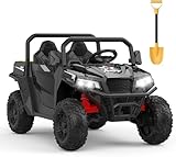 24V Elektroauto, 2 Sitzer Mit 2,4G Fernbedienung, Elektroauto Kinderauto Elektro Mit Musik Und Licht 3 Geschwindigkeit, Elektroauto Kinderauto für Kinder Ab 3 Jahren