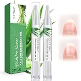 2 Stück Nail Care Pen, Nagelöl Stift, Nägel nähren Care Pen, Nagelpflegestift für gepflegte Fingernägel, Fuß und Finger von Rissigen und Trockenen Nägeln für äußere Anwendun