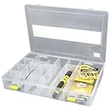 Spro Tackle Box 31,5x21,5x5cm - Kunstköderbox für Spinner, Blinker & Wobbler, Köderbox für Gummifische, Angelbox, Tacklebox