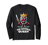 Sangria Queen Lustiger Brunnen für Obst und Wein Langarmshirt