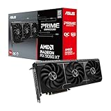 ASUS Prime Radeon RX 9060 XT OC Edition 16GB GDDR6 Gaming Grafikkarte (AMD Radeon RX9060XT, AMD RDNA 4 Architektur, PCIe 5.0, 1x HMDI 2.1b, 2X DisplayPort 2.1a, PRIME-RX9060XT-O16G)