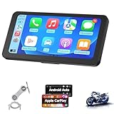 Spedal CL871 6.25' Motorrad CarPlay & Android Auto Bildschirm, Ganzkörper Wasserdicht, GPS Navigation für Motorrad, Bluetooth, Siri/G00gle Assistent (CL871)