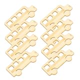 ARTSEWPLY 20 Stück Teiliges Bus form Holzscheiben Glatte Oberfläche Leichte DIY Bastelholzstücke für Kreative Graffiti holz dekoration Geeignet für Malen Foto requisiten Wohn Feiertagsdeko