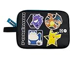 CYPBRANDS Unisex Kinder Pokémon Neceser-Geo Kosmetiktasche, Schwarz