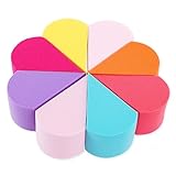Sibba 8PCS Make-up-Schwamm Pinsel Set Beauty Blender Gesichts-Grundierung Make-up Gesicht Nase Augen Konturierung Puderquasten Deckkraft Verblenden Concealer Textmarker Kreationen Kosmetik Werkzeug