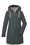 G.I.G.A. DX Damen Winterparka/Funktionsparka mit Kapuze GW 13 WMN PRK, dunkel blaugrün, 40, 39836-000