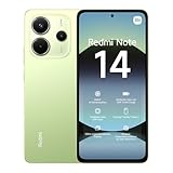 Xiaomi Redmi Note 14 Smartphone, 8 + 256GB, Green, 108MP AI-Kamerasystem, 5500mAh Akku, 120Hz Augenschutzdisplay, AI-Funktionen (kein Ladegerät enthalten)