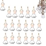 ZHAOYCSH 20 Stück 8ml Auto-Lufterfrischer Parfümflasche Nachfüllbar, Auto Duft Diffusor & Aromatherapie ätherisches Öl Flasche für Zuhause, Büro Zuhause Parfüm Decor