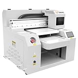 Furvveerr A3 UV Drucker Upgrade-Stil 33CM * 40CM Multifunktionsdrucker verstellbare Druckgeschwindigkeit, Druckhöhe 0-20CM, weiße Tintenzirkulation Rühren, für Mentales Holz usw. (Weiß)