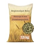Heupellets | Heucobs 7,5 kg leicht auflösend aus Wiesenheu - Ideal für Pferde, Schafe, Ziegen... aus eigener Regionalen Produktion (7,5 kg)