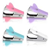 Guduling 4 Stück Heftklammerentferner, Tacker Entfernerm, Klammerentferner für Schule Büro und Zuhause, Enthefter für Lehrer, Studenten und Berufstätige die Problemlos Heftklammern Entfernen Möchten