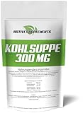 Kohlsuppe Kapseln 1800mg hochdosiert, original Kohlsuppe Extrakt, Multivitamin Exclusiv Qualität mit Vitamin C, Apfelessig, Karotten, Clillie und Petersilie (SIEBEN Packungen)