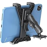 XWXELEC Tablet Halterung Mount Wandhalterung, Ipad Wandhalterung, Geschäftsfahrzeuge Armaturenbrett Universal, Drehbare Verstellbare für 7'-12,9' Tablet-Halter