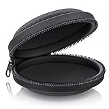 CSL - Kopfhörer Schutztasche - formstabile Nylontasche weiches Stoffinnenfutter - schwarz